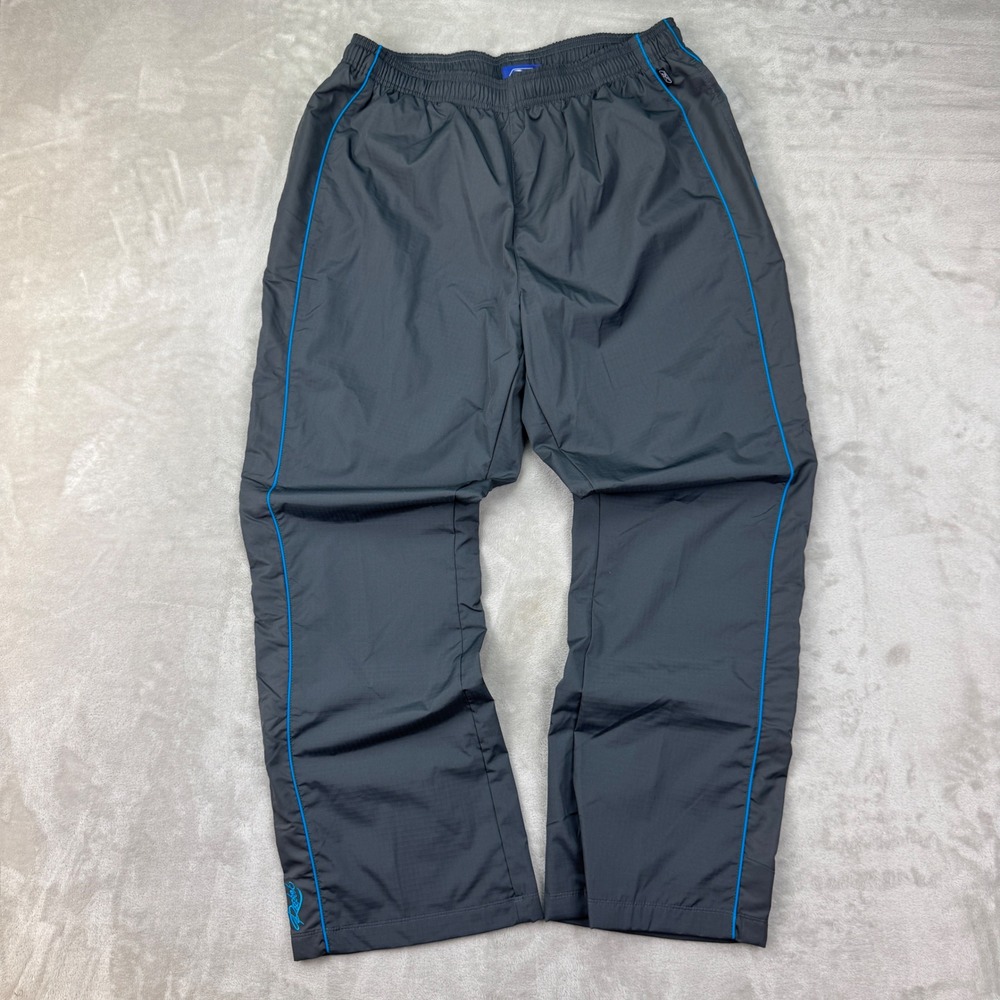 Vintage Reebok Windbreaker Pants Mens XL Baggy Track Joggers Lined Ripstop